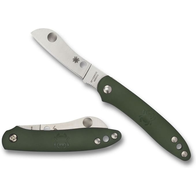 Spyderco roadie olive green n690co pe