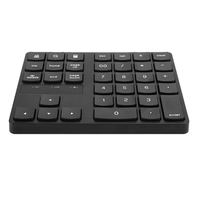 Mini clavier numérique 35 touches 2,4 GHz sans fil ultra fin, accessoire informatique