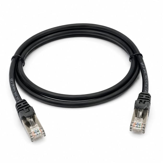 UTP Internetkabel - CAT6E Netwerkkabel RJ45 - 2 Meter Patchkabel Met Metalen Connectoren Gigabit Ethernet - CAT 6