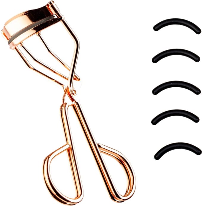 Hydure Wimperkruller - Incl. 5 Pads - Voor een Langdurige Krul - Rosé Goud