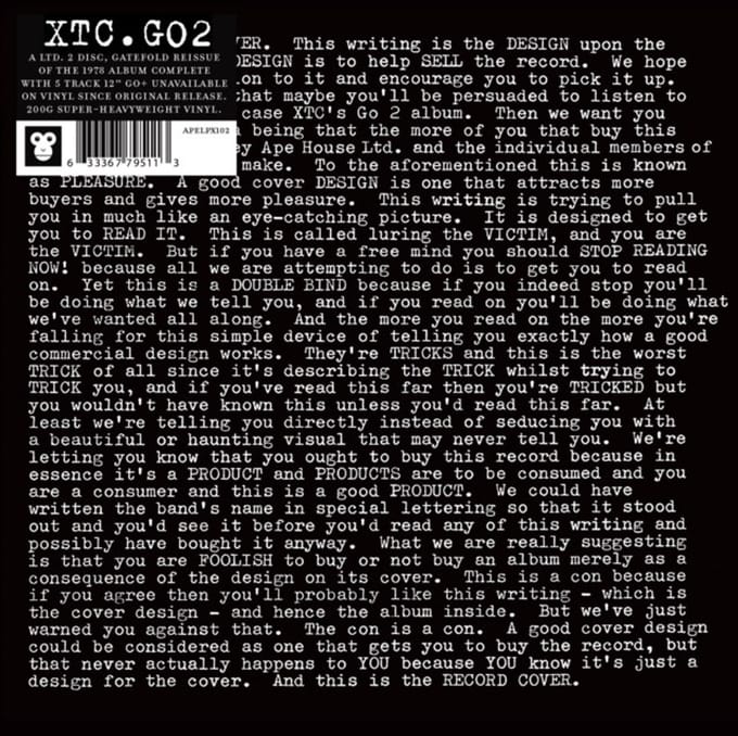 XTC - Go 2 (LP)