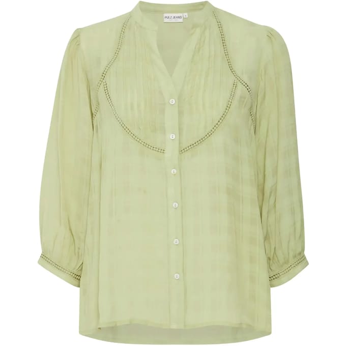 Damesblouse met lange mouwen Pulz Jeans Chilla