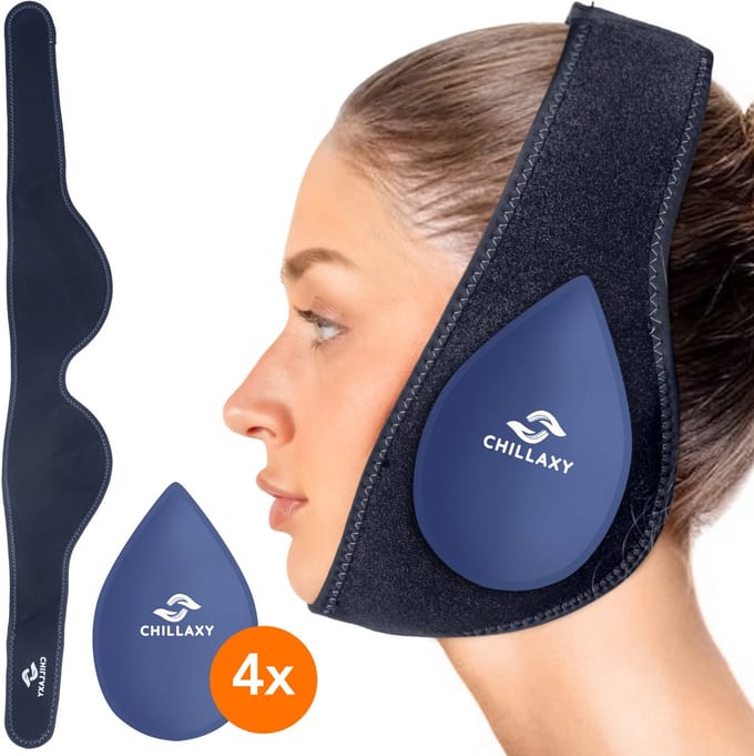 Chillaxy Coldpack Kaak – Icepack, Coolpack, IJspack – Koud Compress – Gelpack Herbruikbaar