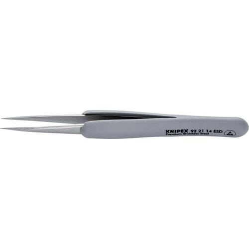 Knipex 92 21 14 ESD Precisiepincet ESD Spits 130 mm
