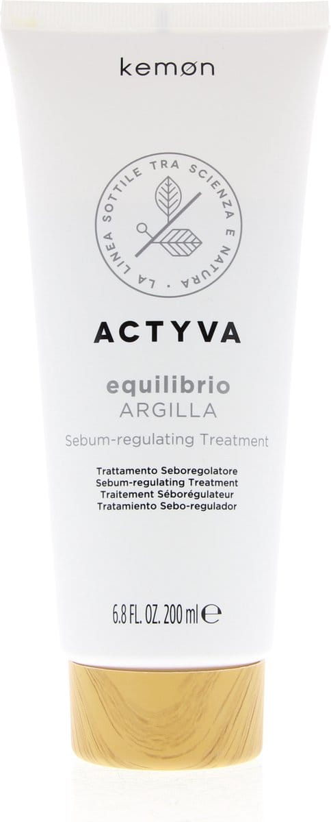 Kemon Masker Actyva Equilibrio Argilla Sebum-Regulating Treatment