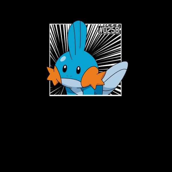 Pokemon Mudkip Men's T-Shirt - Black - 5XL
