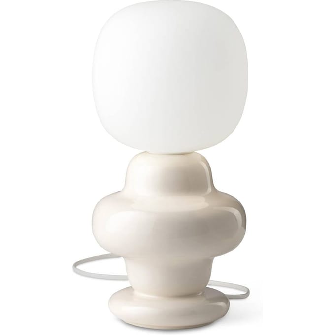 Ferroluce Copacabana tafellamp, crème