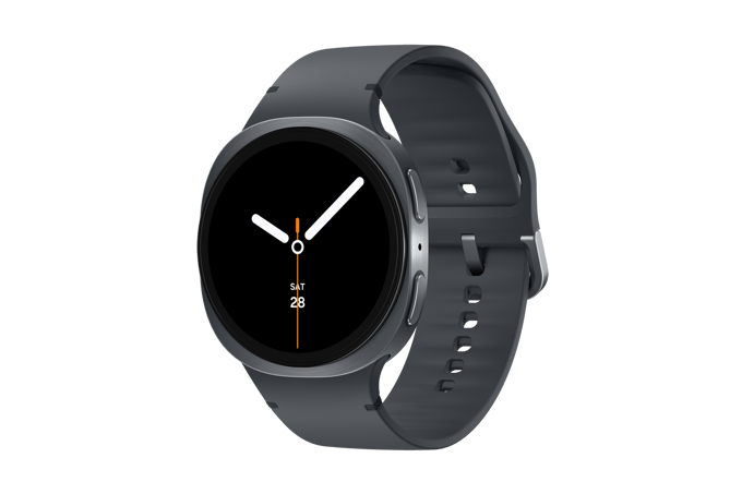 Samsung Galaxy Watch8 44 mm - LTE-smartwatch - Donkergrijs