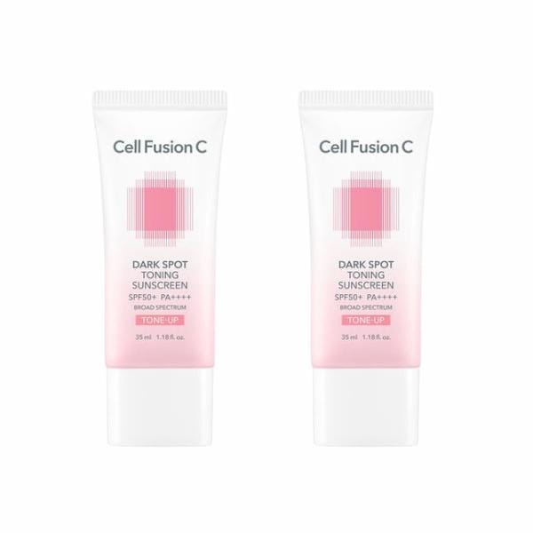 [1+1] Cell Fusion C Toning Zonnebrandcrème 100 SPF 50+ /PA++++ white