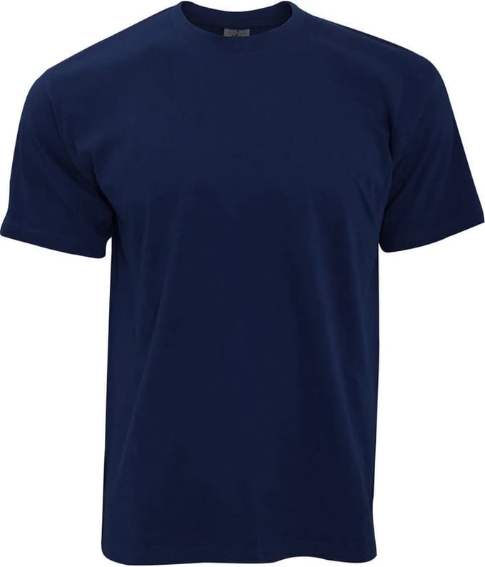 B&C Men-Only T-shirt - Navy - Small
