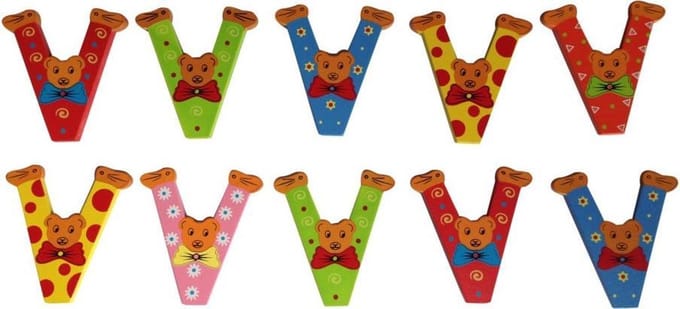 Kleine beren plakletter V (5cm)