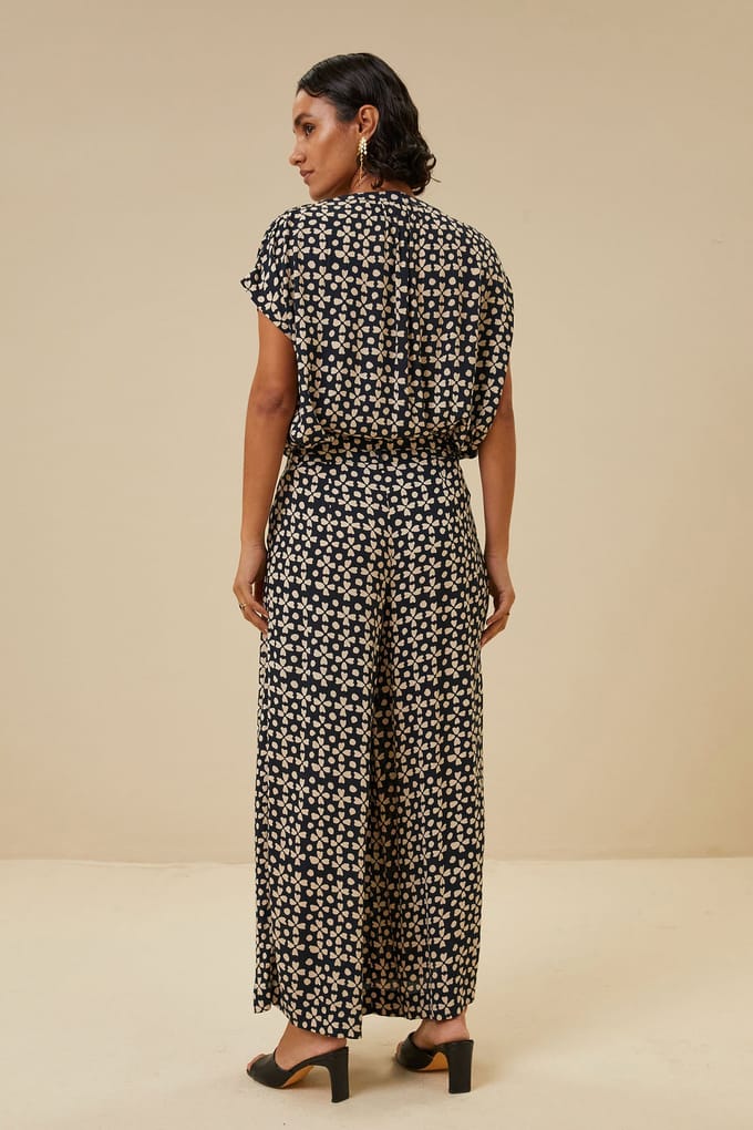 By-Bar Wanda Khandi Pant Khandi Print Größe: S | Straight Jeans Outlet | Damen