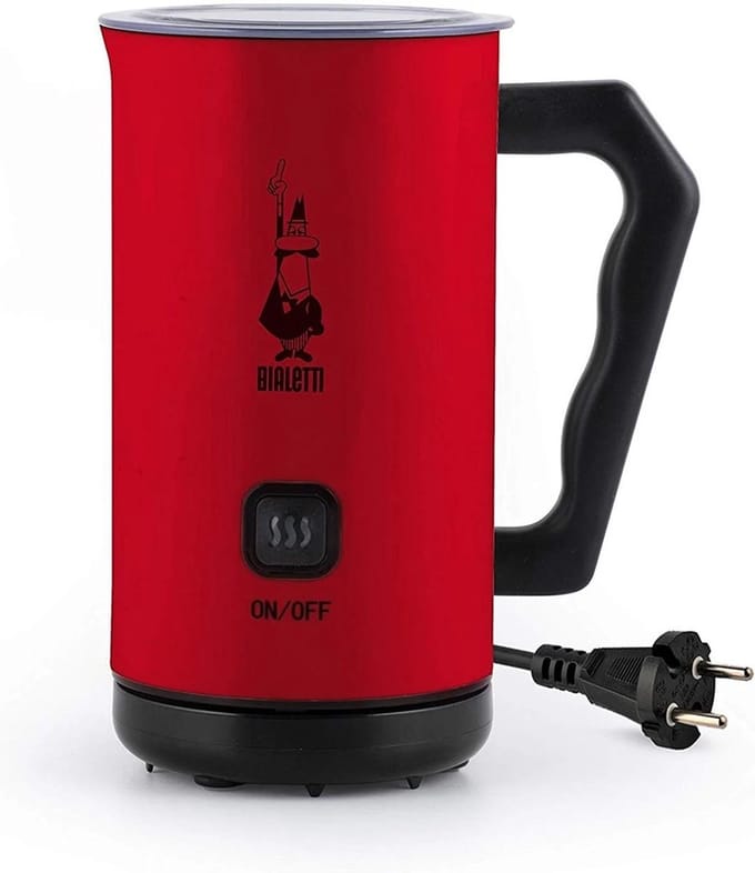 Mousseur a lait électrique - BIALETTI - MKF02 - 300 ml - Rouge