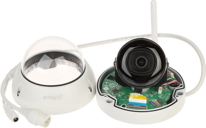 Dahua IPC-HDBW1430DE-SW-0280B - Beveiligingscamera - Wi-Fi - 4MP - 2.8mm