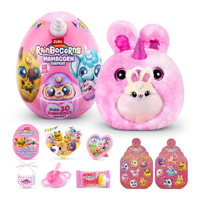 Rainbocorns Mamacorn Surprise Plush Medium - Shrink Wrap 7 asstd