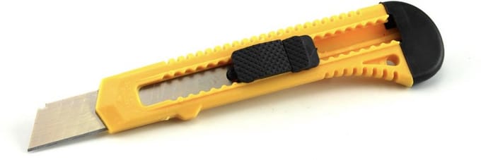 Afbreekmes 18 mm – Uitschuifbaar Stanleymes met Verwisselbaar Mes – TOOLTECH