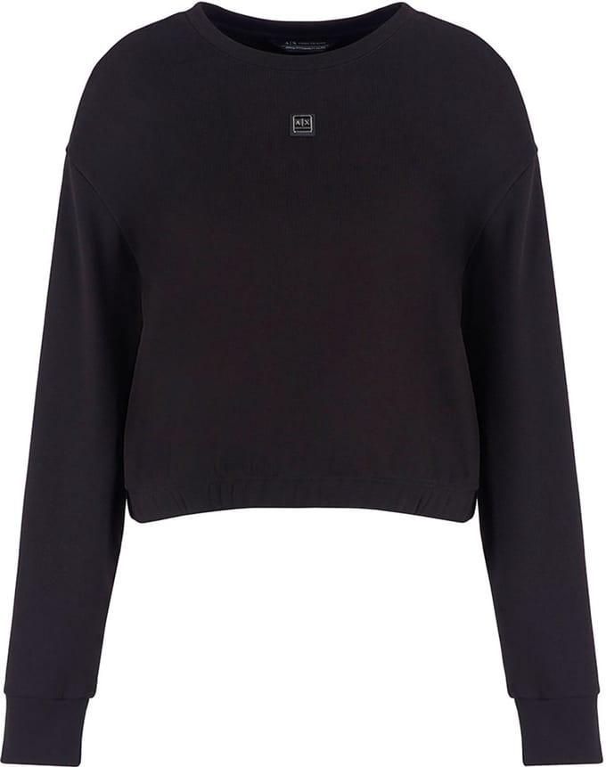 Armani Exchange Xw000086a_f10172u Sweatshirt Zwart M Vrouw
