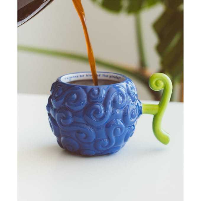 Grupo Erik One Piece Keramische Beker 500 ml - Gum-Gum Fruit Merch, Manga Cadeaus | 500 ml Koffie- en Theebeker, Leuke Bekers en Mokken | One Piece Merchandise, Anime Cadeaus