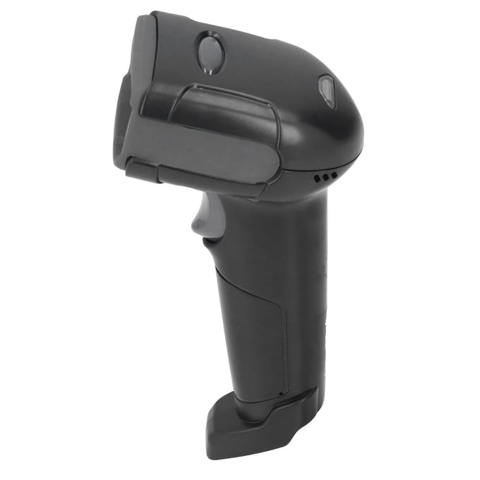 Barcode Scanner QR Code Reader OCR Function Handheld Tool for Store Logistic Retail black