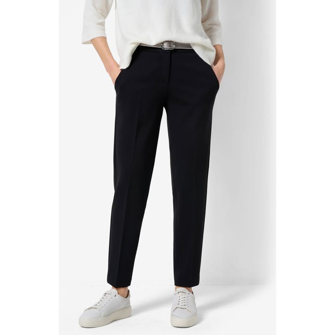 Regular fit stoffen broek met kort model, model 'STYLE.MARON'