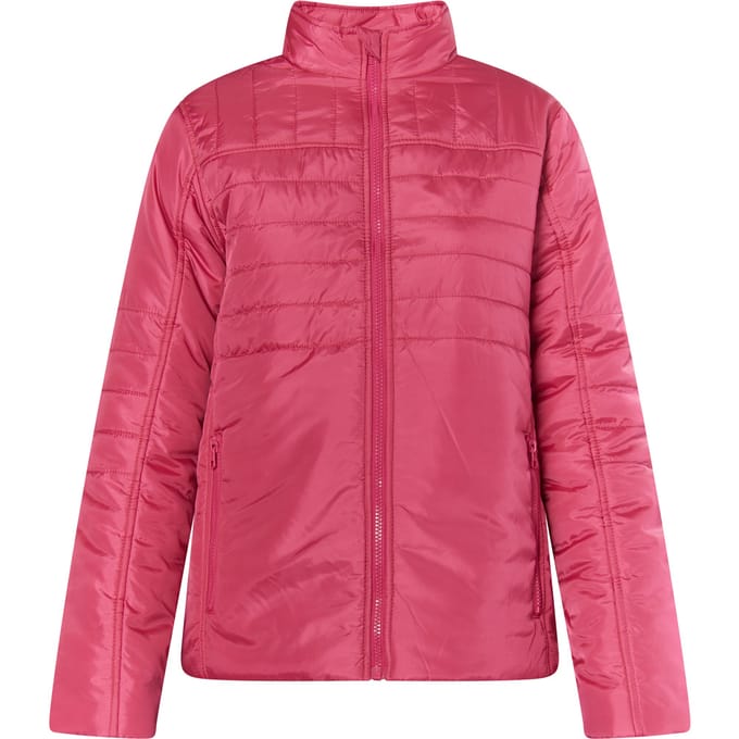 Mymo Licht gewatteerd jack Dames roze