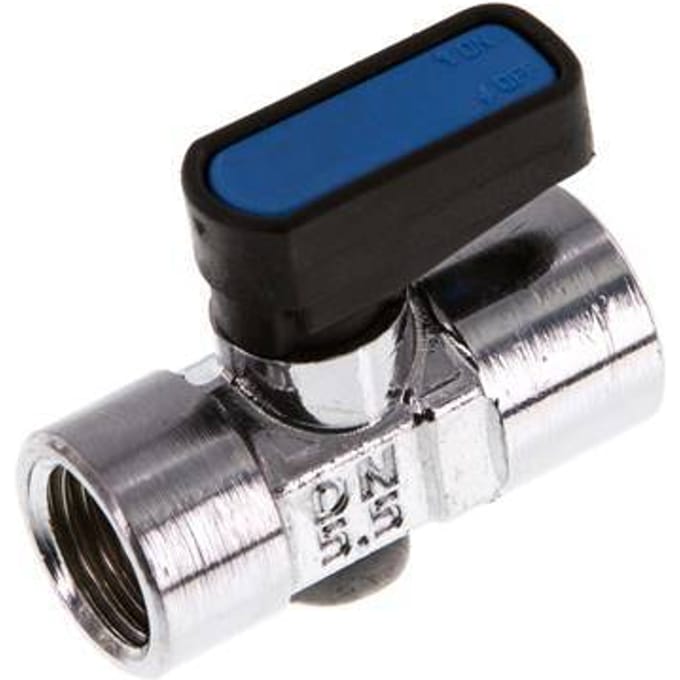 G 1/4 inch Mini Messing Kogelkraan met Ontluchting