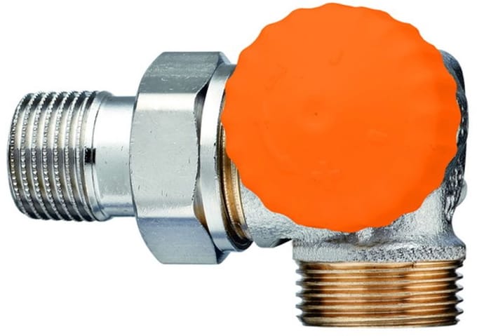 IMI Hydronic Engineering HEIMEIER Thermostaatventielonderdeel Eclipse, hoek/re., buitendraad G3/4, 3939-02.000