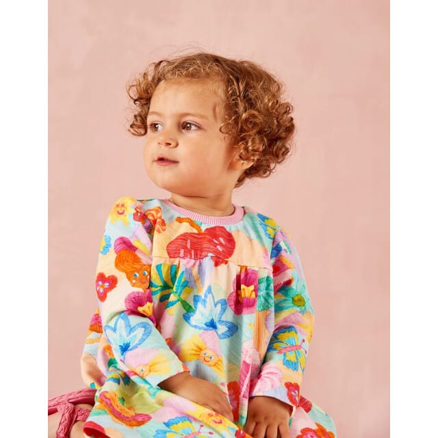 Oilily Ditje Jurk- maat122/7yr Prism Roze