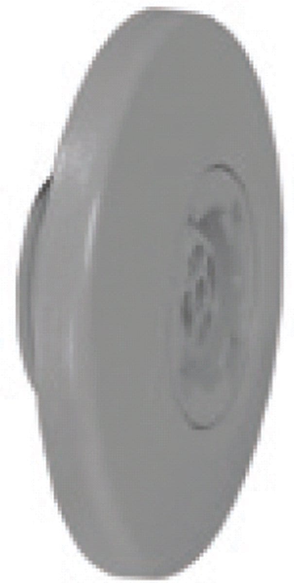 Combi Inspuiter ABS grijs 1½" x 50mm - folie