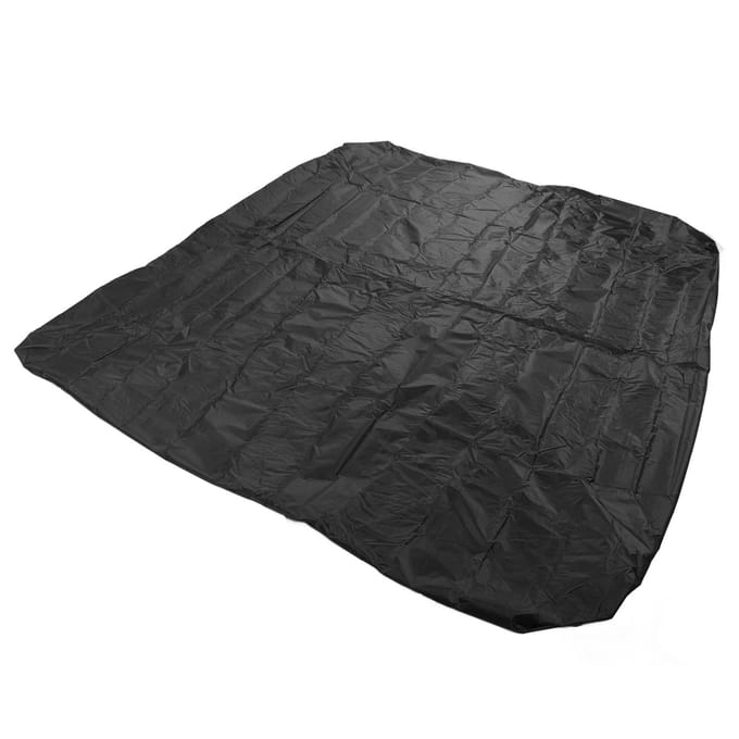 Housse anti-poussière pour baignoire extérieure 190 taffetas de polyester enduit argent imperméable couverture pour source chaude quadrilatérale