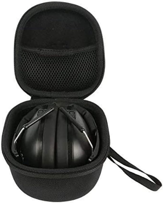 Draagbare Hard Case voor SportTac Gehoorbescherming - Impulse Capsule Oorkappen en Accessoires
