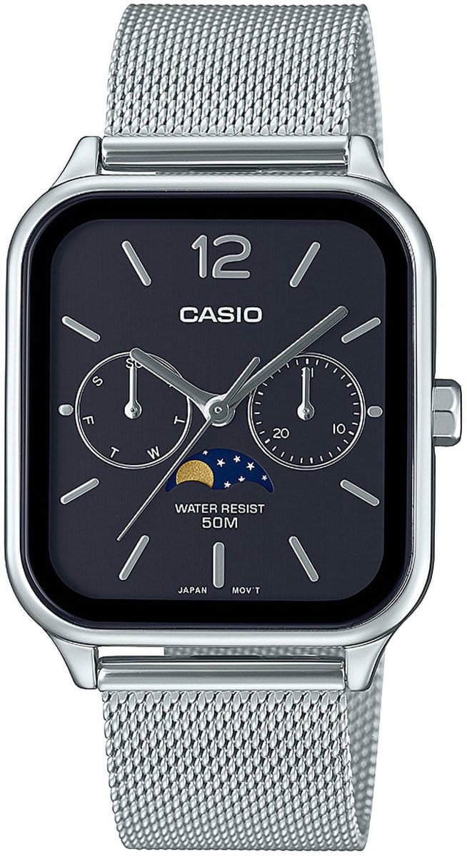 Casio MTP-M305M-1AVER Timeless Collection Heren Horloge