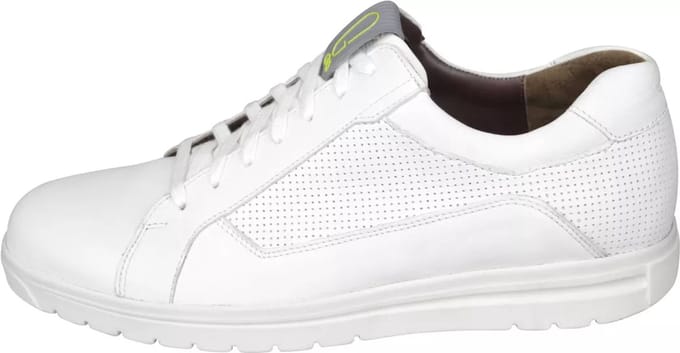Gijs H witte sneaker (Maat - 7, Kleur - Wit)