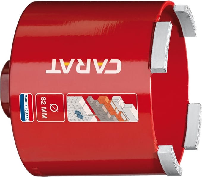 Carat Dustec Dozenboor Droog Gebruik Ø132X60Xm16