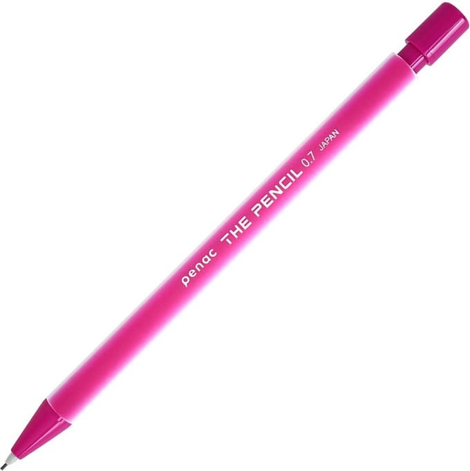 Penac The Pencil Vulpotlood - 0.7mm - Mechanical Pencil - Roze met Wit