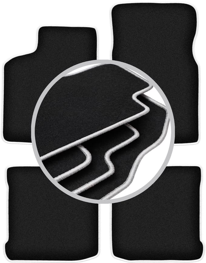 CARLUX-SILVER automatten voor: Seat Ibiza II hatchback (1993-2001)