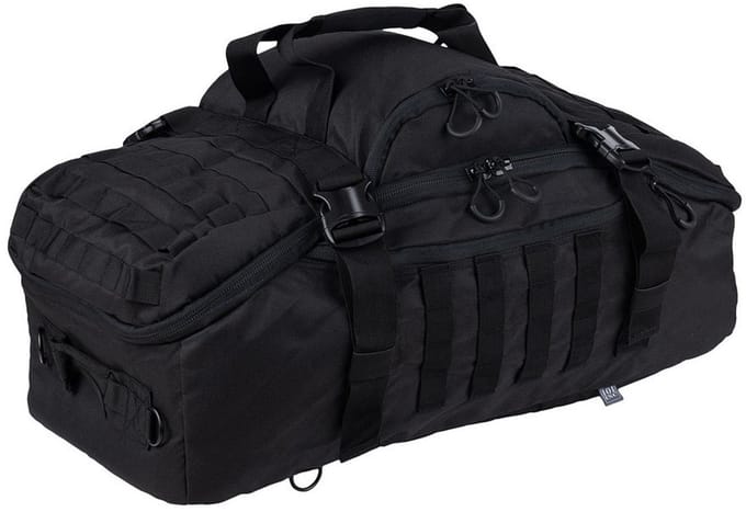 Tactical Weekend tas 80L (3in1) Zwart