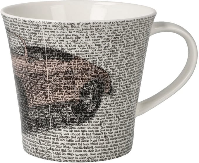 Goebel - Saxa | Koffie / Thee Mok Porsche 356 Rubyred | Beker - porselein - 350ml - 2 stuks