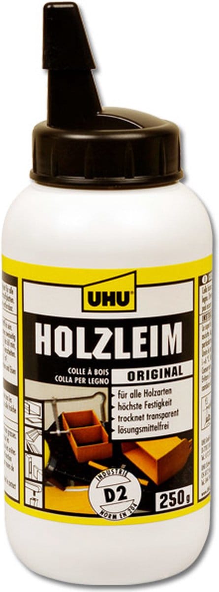 UHU Houtlijm Original, 250 g fles met tuit