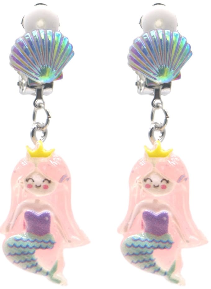 Clip On Oorbellen Kinderen - Zeemeermin - Leuk Cadeau