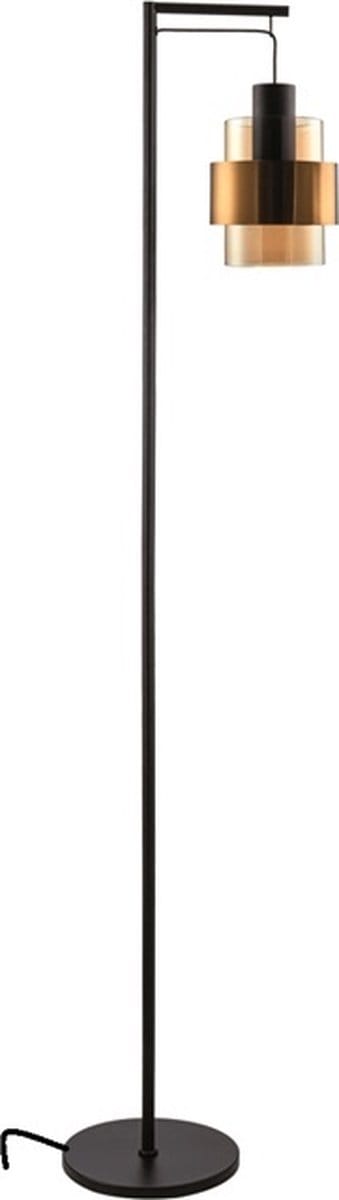 Freelight - Vloerlamp Chiasso H 170 cm zwart goud