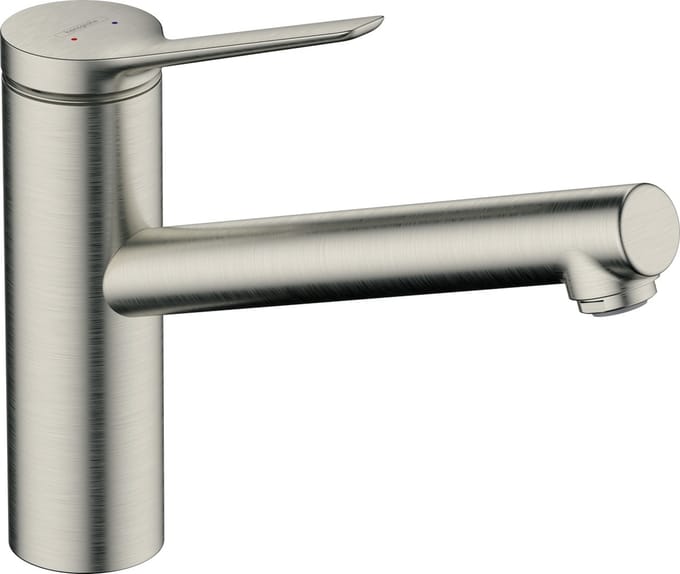 hansgrohe Zesis M33 - Keukenmengkraan - Ééngreeps bediening - 150mm maat - 1 straalfunctie - RVS