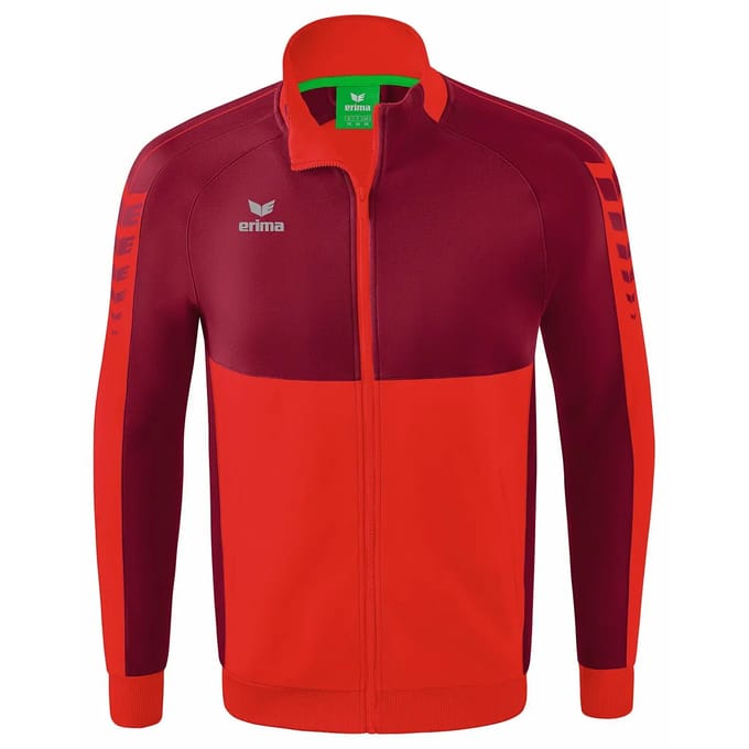 Erima Six Wings Worker Jack Kinderen - Bordeaux / Rood | Maat: 128