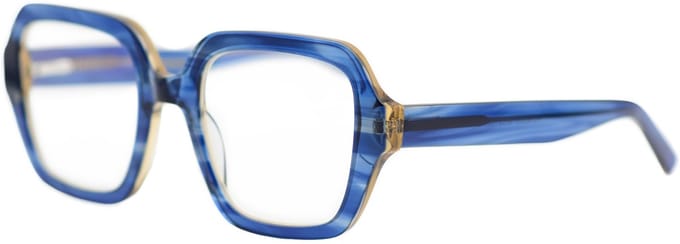Frank and Lucie Eyetem leesbril + soft pouch sapphire +2