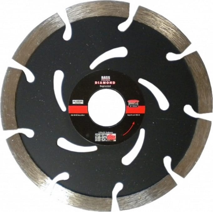 Diamantzaagblad voor beton en steen 125 mm