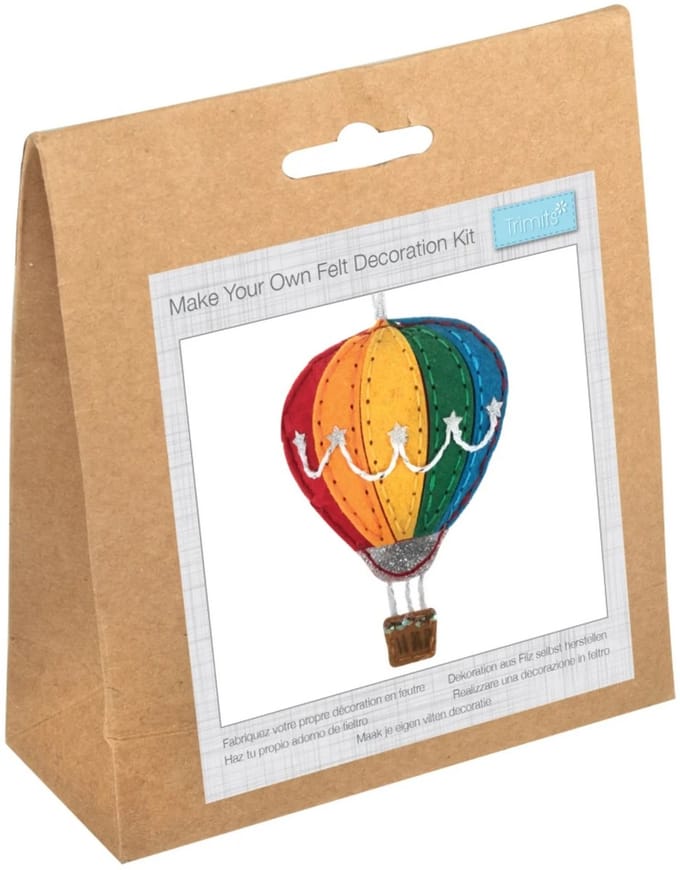 trimits Felt Decoration Kit: Hot Air Balloon
