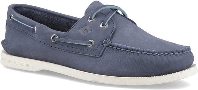 Sperry Authentiek Origineel 2 OGEN | Dusty Blue - FW Boat Shoes - Maat 41 UK 7 -