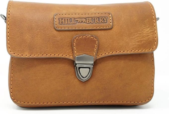 Hillburry Heuptas en schoudertas Dames Crossbodytas Camel / Cognac