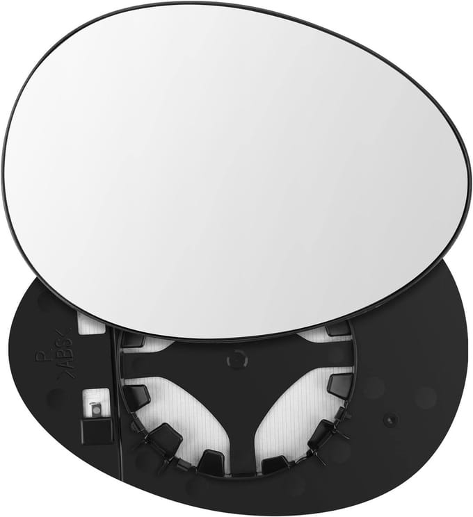 Spiegelglas geschikt voor Mini Cooper 2007-2011 / Countryman R60 2010-2015 – Hyperbolisch, verwarmd, rechts