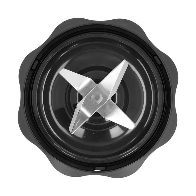 Unité de Lames Croisées Base de Lames de Blender Accessoire de Remplacement pour Extracteur de Jus Électrique 1200W black